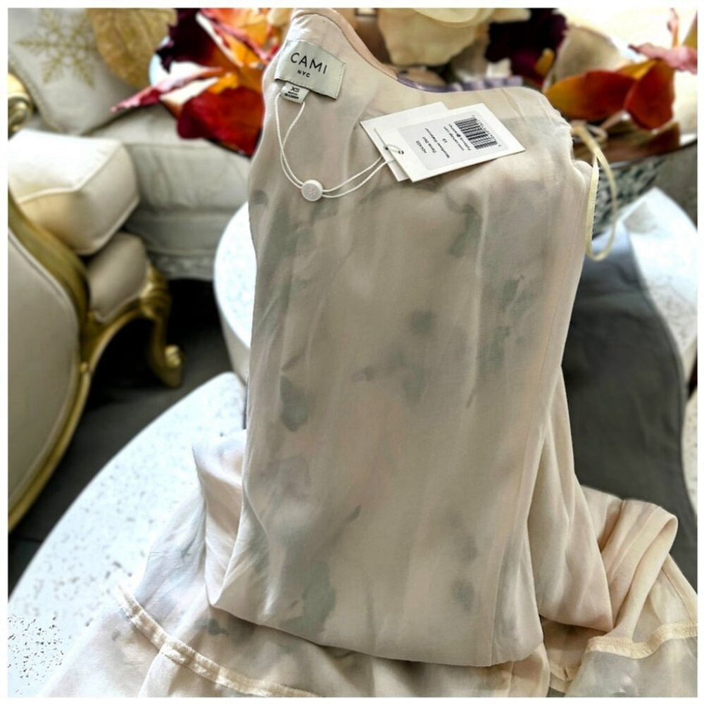 Cami NYC Genoa Silk Midi Skirt XS Moonflower Floral - Picture 7 of 16